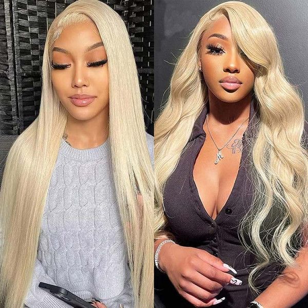 Cheap human hair outlet wigs blonde