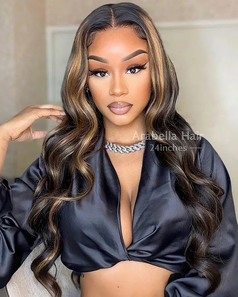 Flash Sale: 4x4 Glueless Lace Highlight Body Wave 