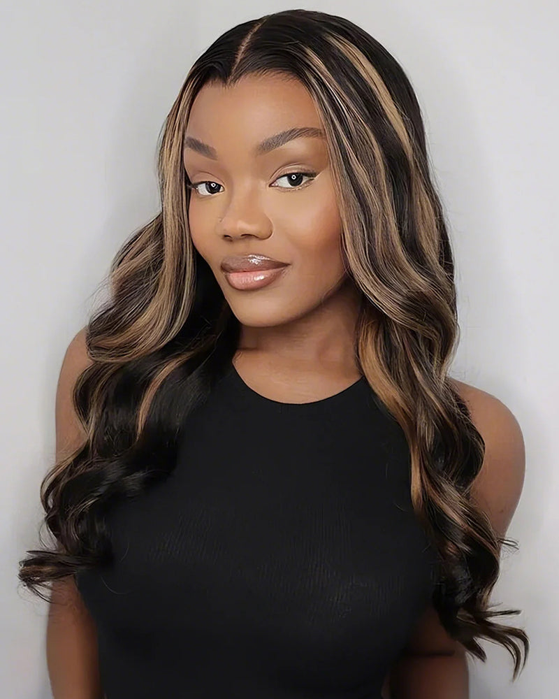 Flash Sale: 4x4 Glueless Lace Highlight Body Wave 