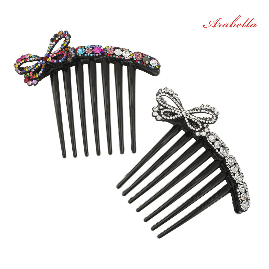 Arabella Hair Elegant Rhinestone Butterfly Hair Clip for Women