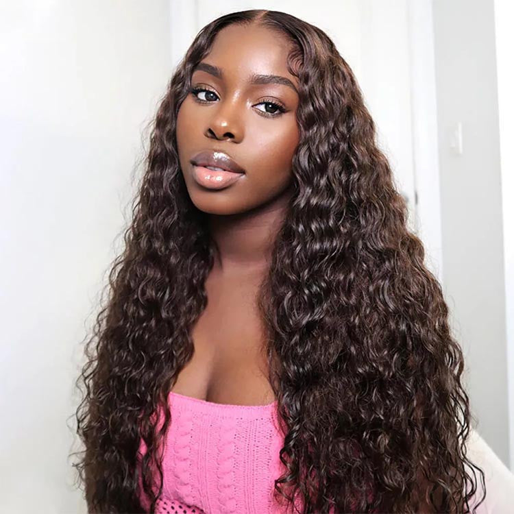 HD Lace 6x5 Lace Closure Wigs Deep Wave Glueless Wig Pre Plucked Natur –  Arabella Hair