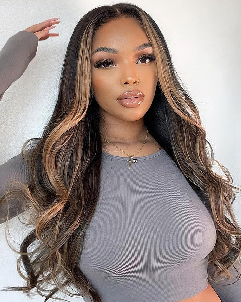 Flash Sale: 4x4 Glueless Lace Highlight Body Wave 