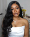 Easy-Wear Body Wave Pre-Cut Glueless 6x5 Lace Front Wig C-part Pre-bleached Knots Beginner-Friendly Human Hair