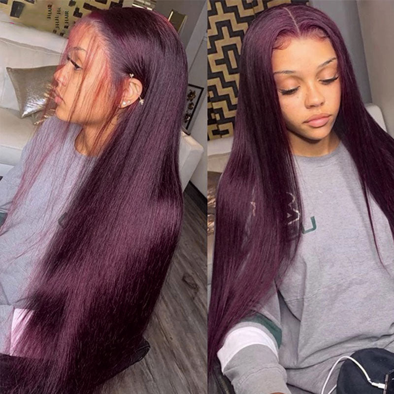 Human hair shop wigs purple