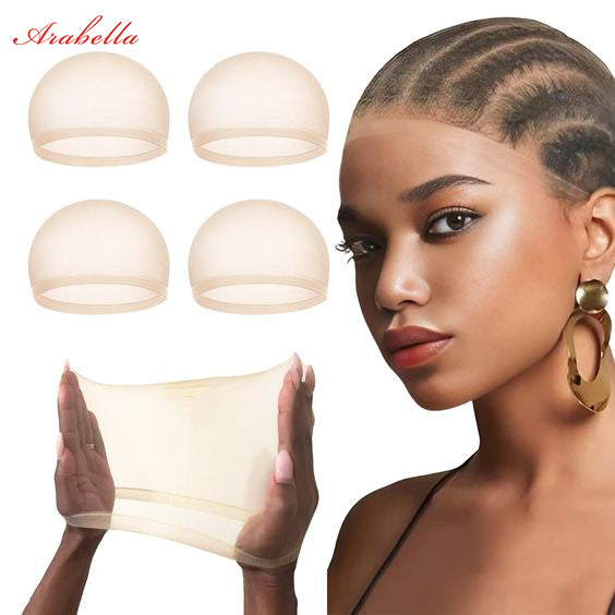 Ultra-Thin HD Invisible Hair Nets - Nude, Skin-Like, and Stretchy