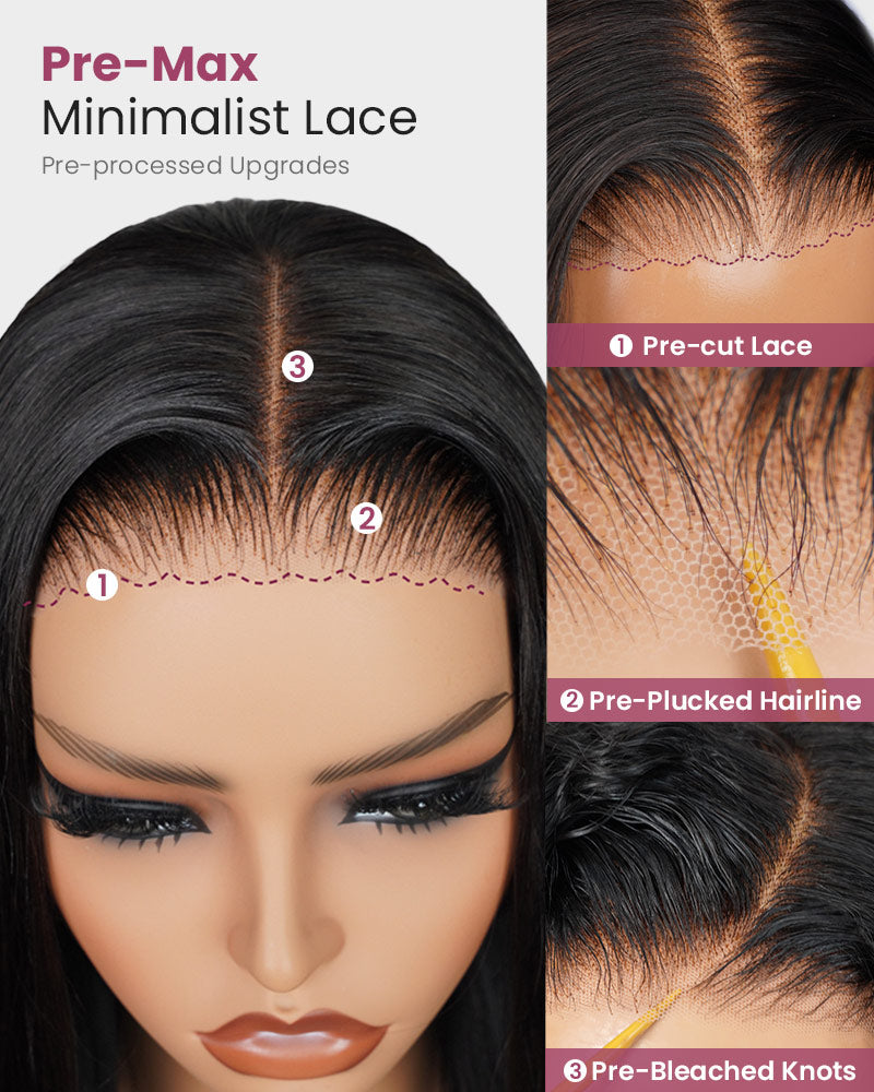 Straight Natural Hairline Human Hair Wig