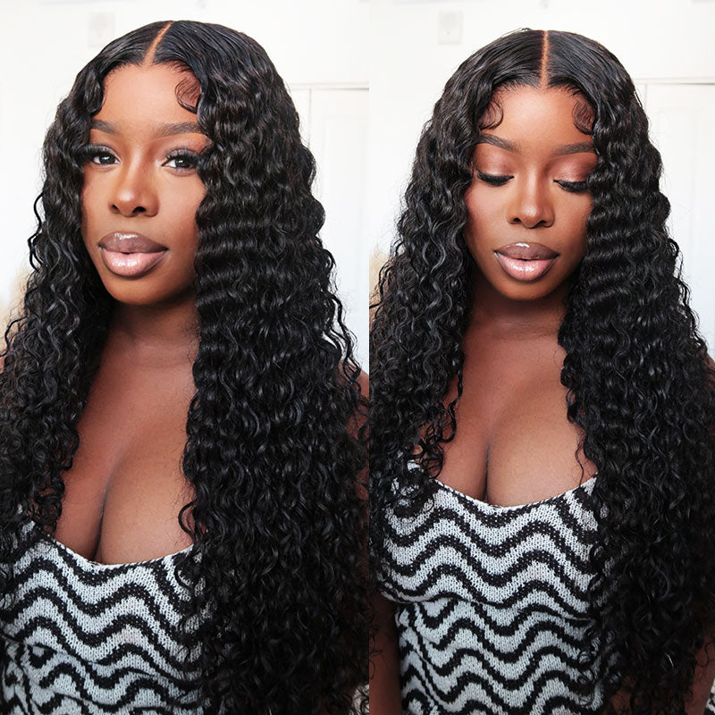 Wowfactor 30 inch human lace newest black wig